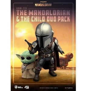ToyShnip Beast Kingdom Star Wars The Mandalorian & Child EAA-111 Action Figure Set — Toys & Games