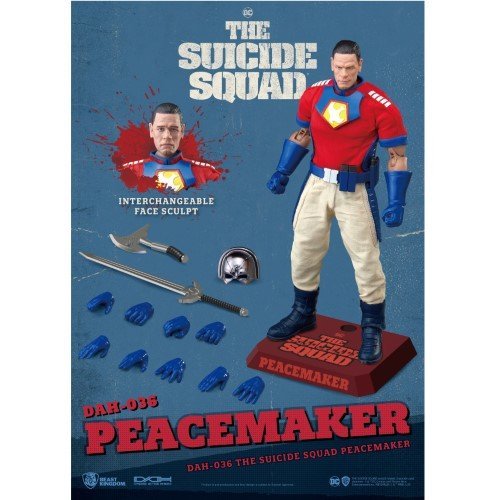 ToyShnip Beast Kingdom The Suicide Squad DAH-036 Dynamic 8-Ction Peacemaker Action Figure — Toys & Games