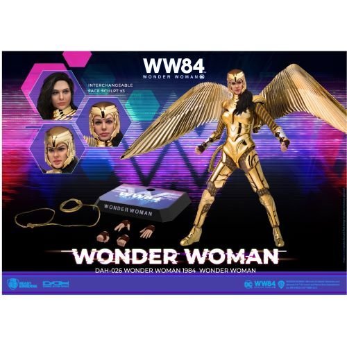 ToyShnip Beast Kingdom Wonder Woman 1984 DAH-026 Dynamic 8-Ction Golden Armor Action Figure — Toys & Games