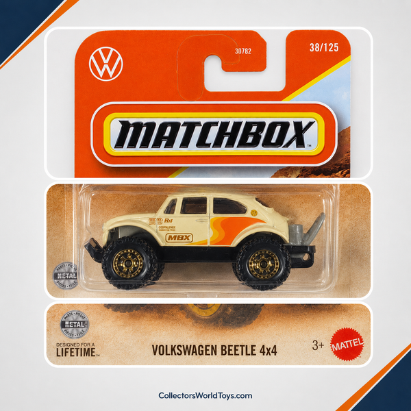 Matchbox Volkswagen Beetle 4x4 38/125 Die-Cast Vehicle
