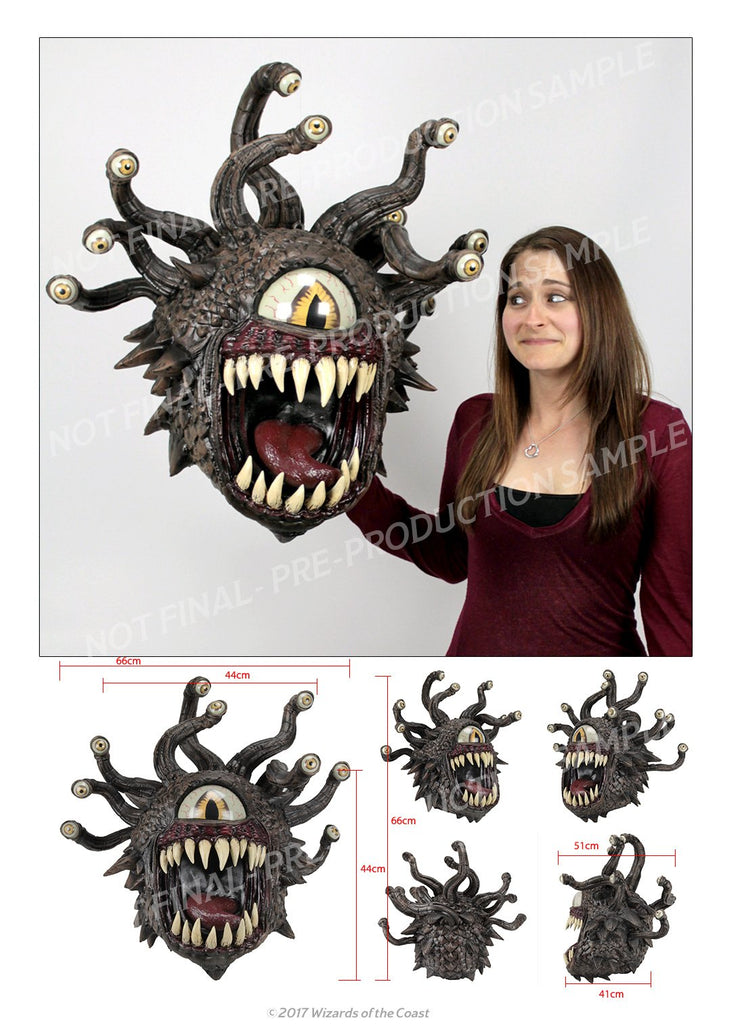 Little Shop of Magic D&D Replicas of the Realms: Beholder Trophy Plaque — RPG