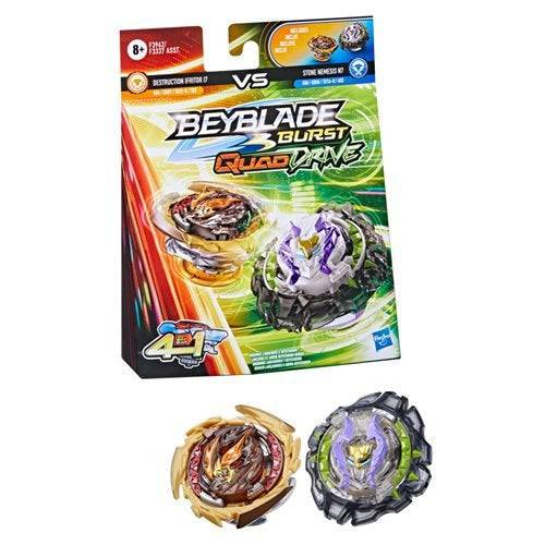ToyShnip Beyblade Burst Quad Drive Dual Packs - Choose your Beyblade — Battle Tops