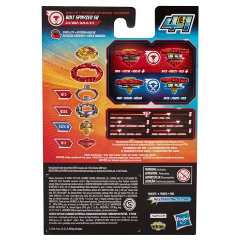 ToyShnip Beyblade Burst QuadStrike - Choose your Beyblade — Battle Tops