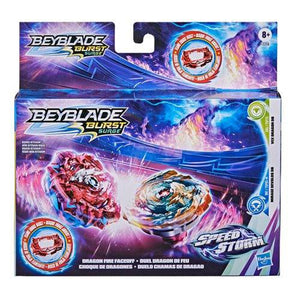 ToyShnip Beyblade Burst Surge Speedstorm Dragon Fire Faceoff — Battle Tops