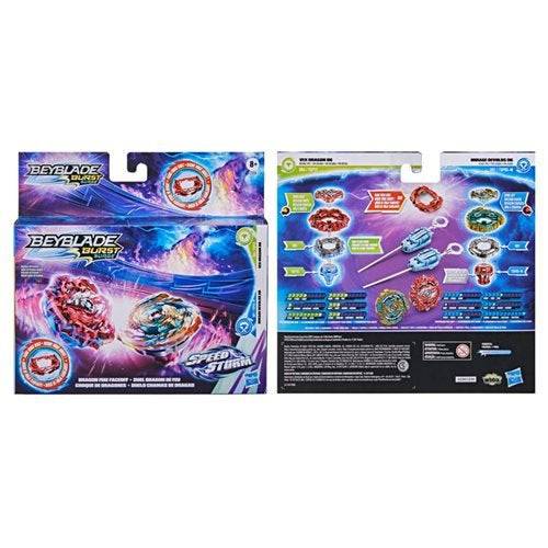 ToyShnip Beyblade Burst Surge Speedstorm Dragon Fire Faceoff — Battle Tops