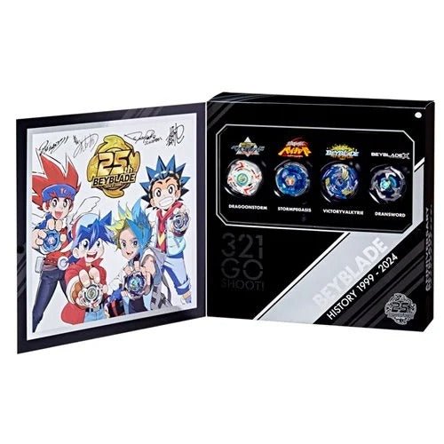 ToyShnip Beyblade X 25th Anniversary Set — Battle Tops