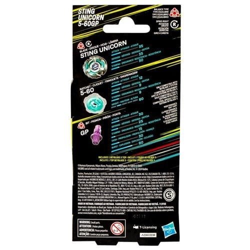 ToyShnip Beyblade X Booster Single Tops - Select Top(s) — Battle Tops