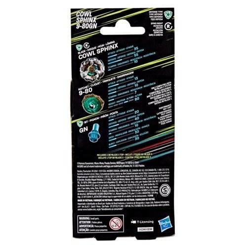 ToyShnip Beyblade X Booster Single Tops - Select Top(s) — Battle Tops