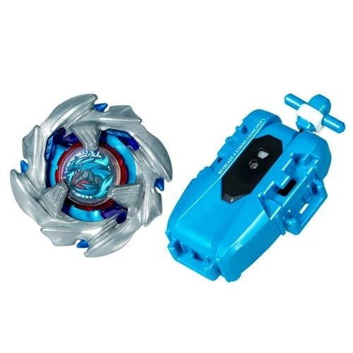 ToyShnip Beyblade X Cobalt Dragoon 2-60C Deluxe Left-Spin String Launcher Set — Battle Tops