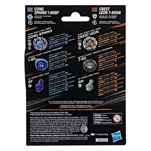 ToyShnip Beyblade X Dual Pack Set - Select Set(s) — Battle Tops