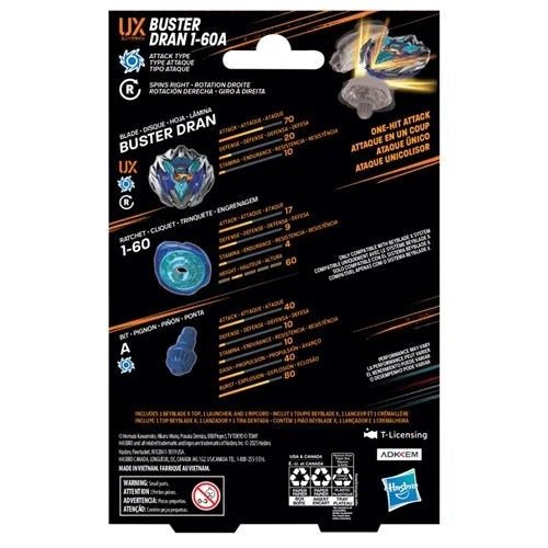 ToyShnip Beyblade X Starter Pack Tops - Select Pack(s) — Battle Tops