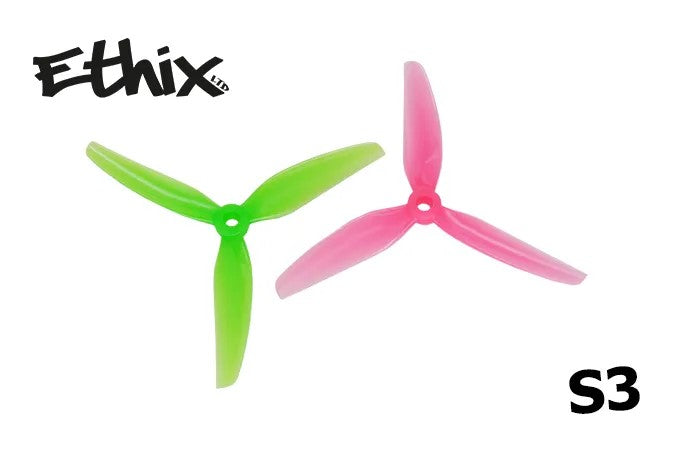 HQProp Ethix S3 Prop Watermelon (2CW+2CCW)-Poly Carbonate