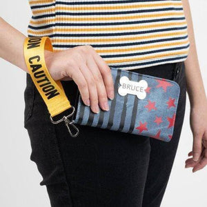 ToyShnip Birds of Prey Harley Quinn Caution Tape Tech Wallet — Toys & Games