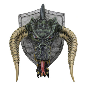 Little Shop of Magic D&D Replicas of the Realms: Black Dragon Trophy Plaque — RPG