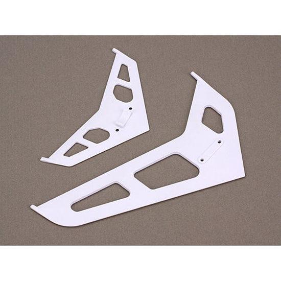 Blade 450 3D / X Stabilizer/ Fin Set White BLH1672