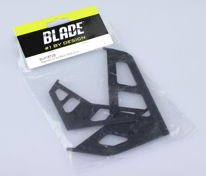 Blade 500 3D / X Stabilizer Fin Set Black BLH1872B 5003D 500X