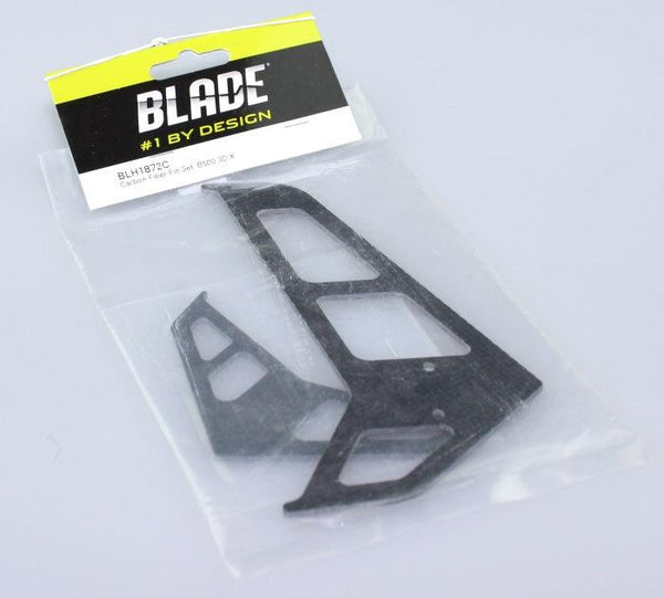 Blade 500 3D / X Carbon Fiber Fin Set BLH1872C 5003D 500X