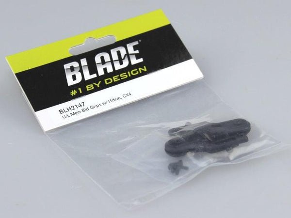 BLADE BLH2147 Upper/Lower Main Rotor Blade Grips w/Hardware & Blade Bolts CX4