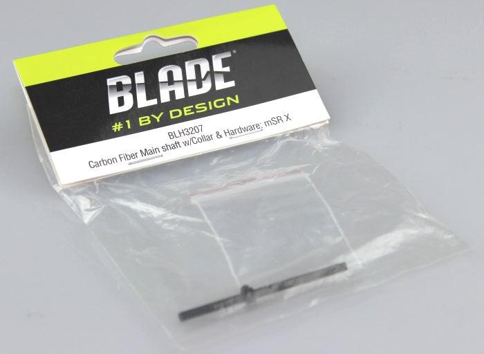 Blade mSR X Carbon Fiber Main Shaft with Collar Hardware BLH3207 mSRX