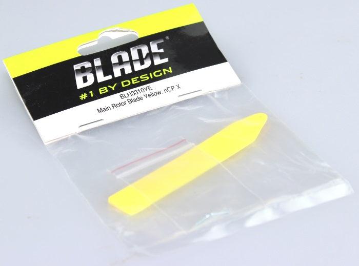 Blade Nano CP X Main Rotor Blade Set Yellow BLH3310YE