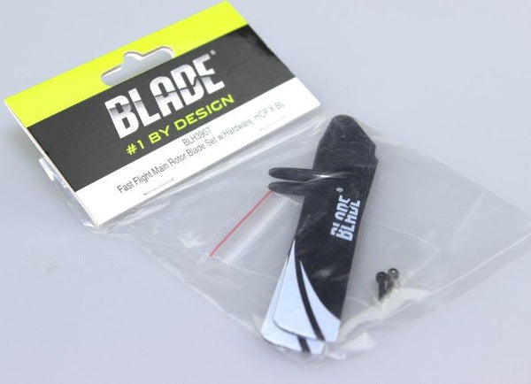 BLADE BLH3907 mCP X BL Fast Flight Main Rotor Blade Set w/Hardware MCPX BL