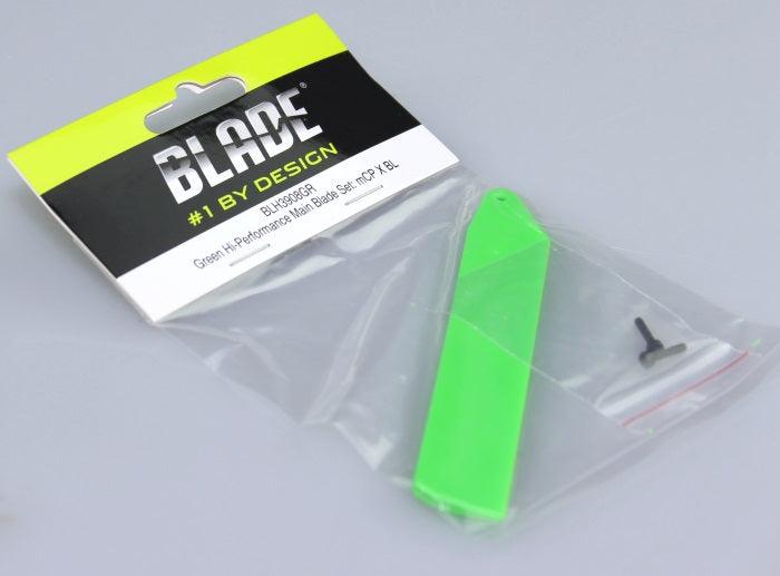 Blade MCP X BL BLH3908GR Green Hi-Performance Main Blade Set MCPX BL