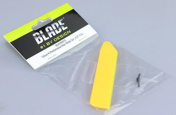 Blade MCP X BL BLH3908YE Yellow Hi-Performance Main Blade Set MCPX BL