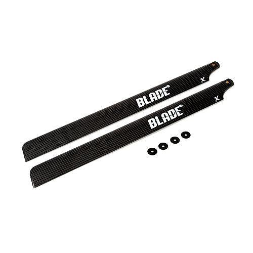 Blade 450 X Carbon Fiber FBL Main Blade Set with Washers BLH4315