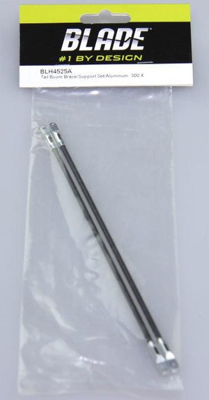 Blade 300 X BLH4525A Tail Boom Brace/Support Set/Aluminum 300 X