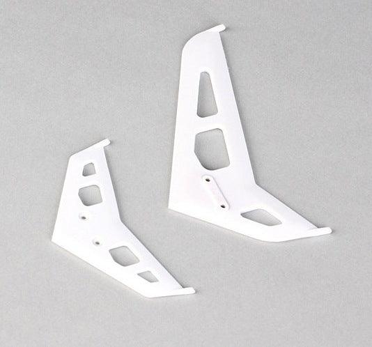 Blade 300 X BLH4530 Stabilizer/Fin Set White 300 X