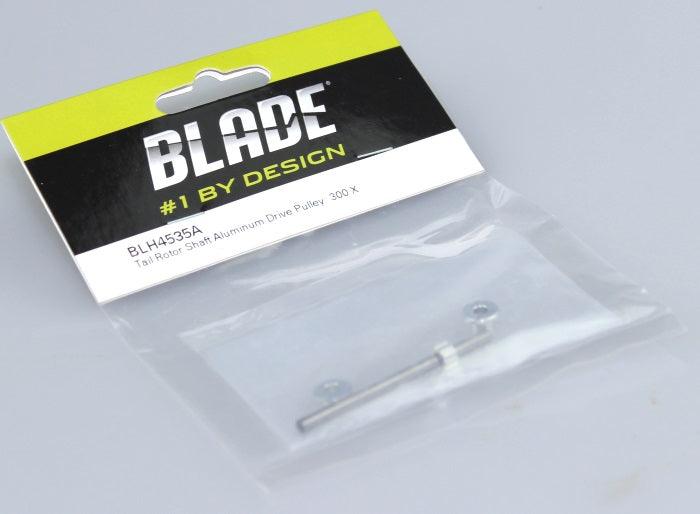 Blade 300 X BLH4535A Tail Rotor Shaft Aluminum Drive Pulley 300 X