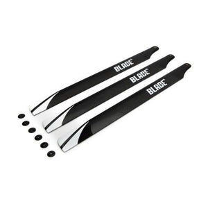 Blade BLH4751 360mm Carbon Fiber Main Blades (3) 360 CFX