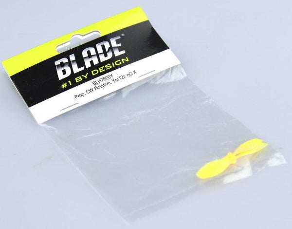 Blade Nano QX Prop Clockwise Rotation Yellow (2) BLH7620Y