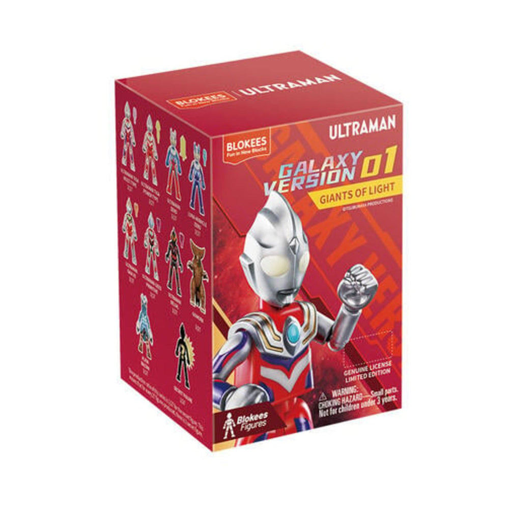 Little Shop of Magic Blokees Ultraman: Galaxy Version - 01 Giants of Light - Blind Box — Toys and Collectible