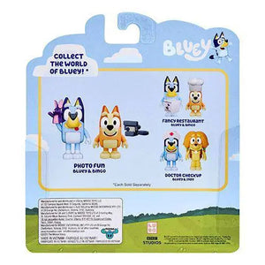 Bluey 2 Pack Figures - Select Figure(s)