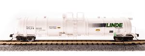 Broadway Limited 3724 N Scale Cryogenic Tank Car Linde (2-pack)
