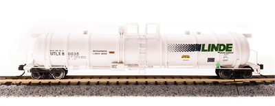 Broadway Limited 3724 N Scale Cryogenic Tank Car Linde (2-pack)