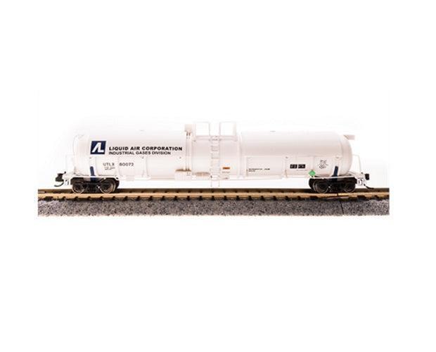 PowerHobby Broadway Limited 3725 N Cryogenic Tank Car Liquid Air Corporation (2-pack)