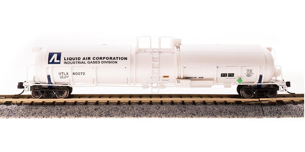 Broadway Limited 3732 N Cryogenic Tank Car Liquid Air Corporation Single Car