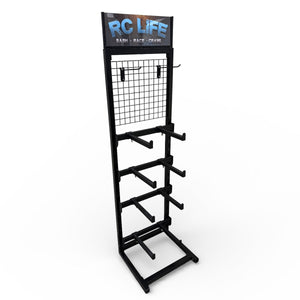 Bold R/C 1/10 RC Car and Truck 4 Tier Pit/Display Stand