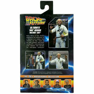 NECA Back to the Future 7" Scale Action Figure - Ultimate Doc Brown (1985 "Hazmat Suit")