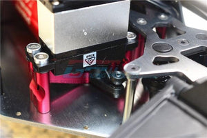 GPM BR024-BLUE ALUMINUM SERVO MOUNT Losi Baja REY