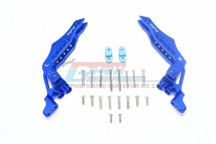 GPM BR030-BLUE ALUMINUM REAR SHOCK TOWER Losi Baja REY
