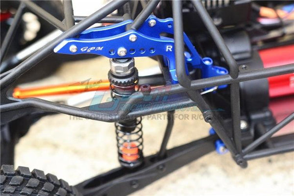 GPM BR030-BLUE ALUMINUM REAR SHOCK TOWER Losi Baja REY