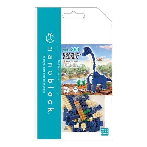 ToyShnip Brachiosaurus Dinosaur Nanoblock Constructible Figure
