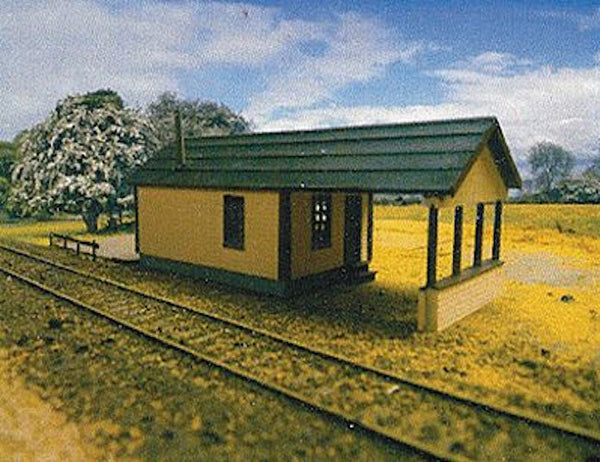 Branchline Laser-Art 879 N Scale Yard Office Laser-Cut Wood Kit