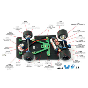 BRM 1/24 Porsche 917K #4 Lucky Strike 9h Kyalami 1971 Slot Car BRM175