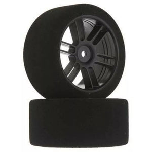 BSR Racing F3040-B 30mm Nitro Touring Rear Foam Tires (Black) (2) (40 Shore)