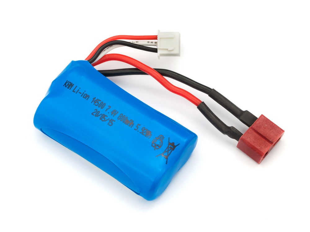 BlackZon Battery Pack Li-ion 7.4V 800mAh w/ T-Plug, Slyder