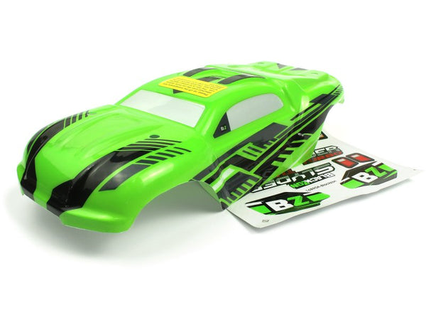 BlackZon Slyder ST Turbo Body (Green/Black)